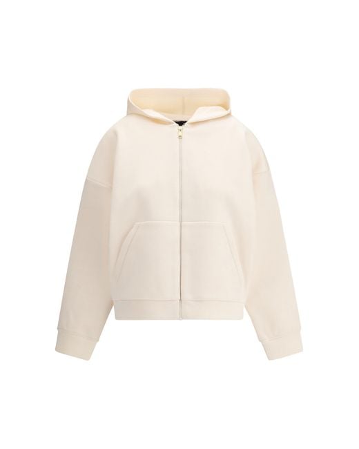 Fabiana Filippi Natural Hooded Sweatshirt