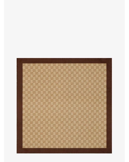 Gucci Natural Silk Foulard
