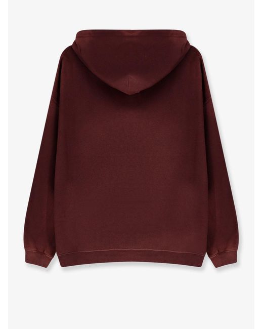Golden Goose Deluxe Brand Purple Deluxe Brand Oversized Cotton Sweatshirt