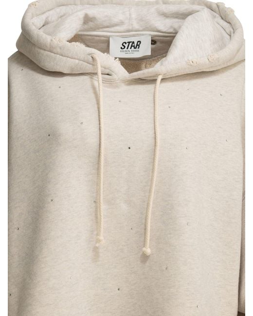 Golden Goose Deluxe Brand Natural "Star/W's" Hoodie
