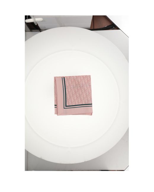 Dior White Dior Scarf-70X70
