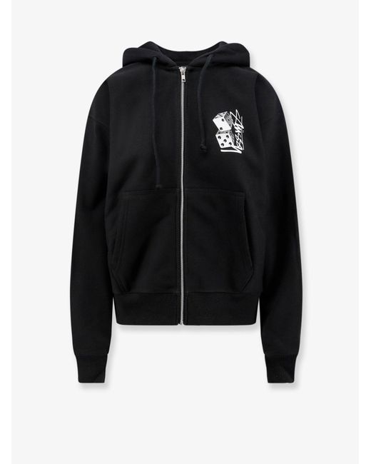 Stussy Black Cotton Sweatshirt for men