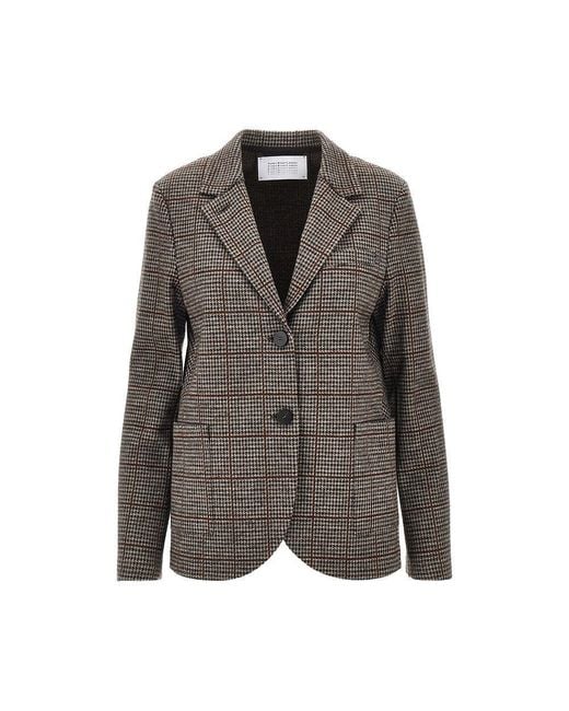 Harris Wharf London Brown Loro Piana Blazer