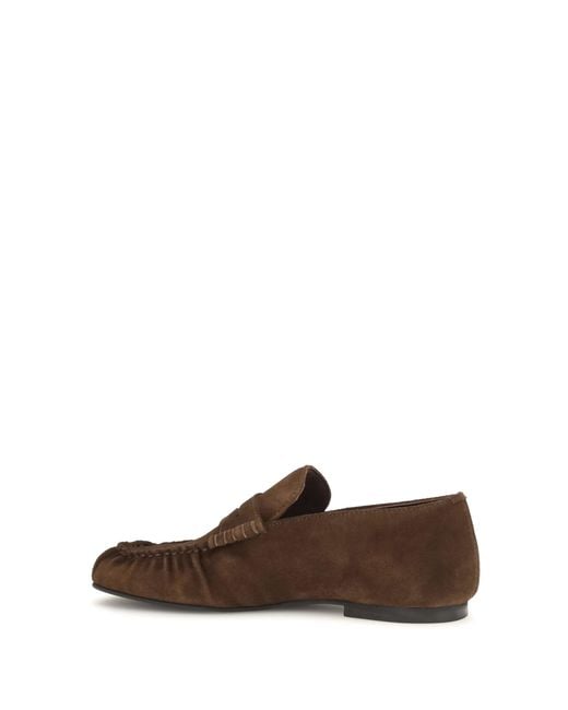 Alohas Brown Aven Suede Loafers