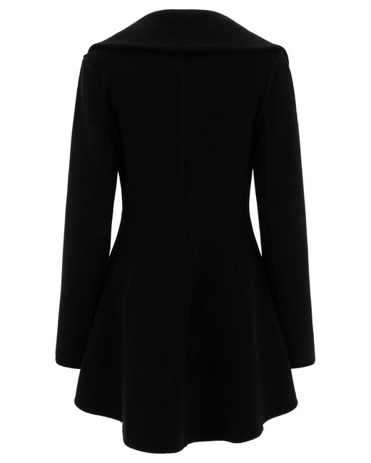 Alaïa Black Double Breasted Coat