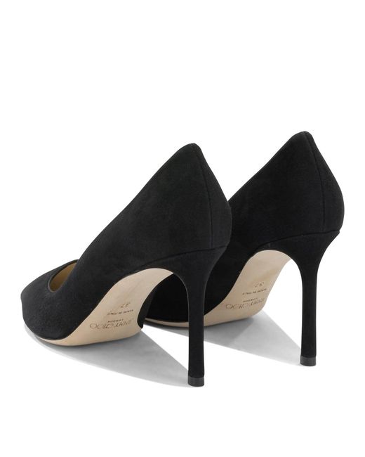 Jimmy Choo Black Romy 85Mm Pumps