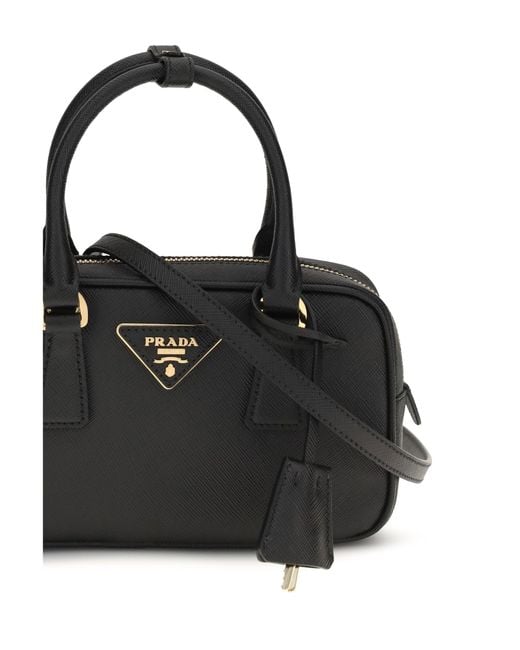 Prada Black Leather Handbag