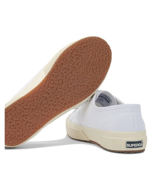 Superga White Sneakers & Slip-On
