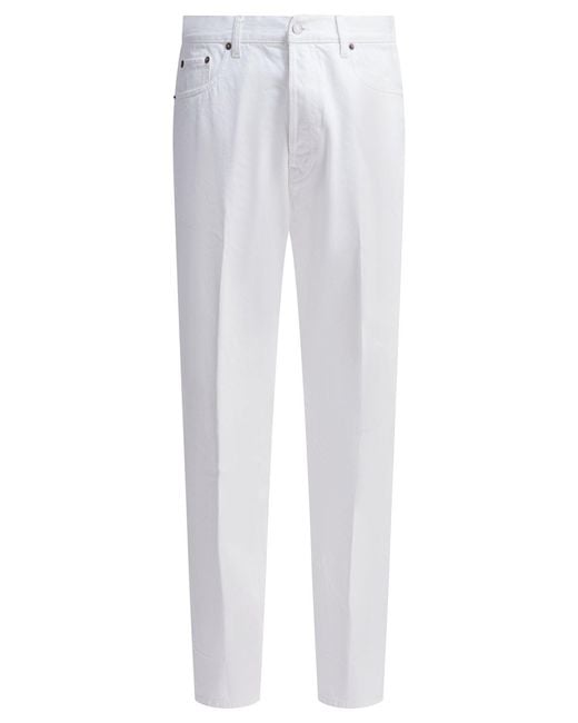 Céline White Jeans for men