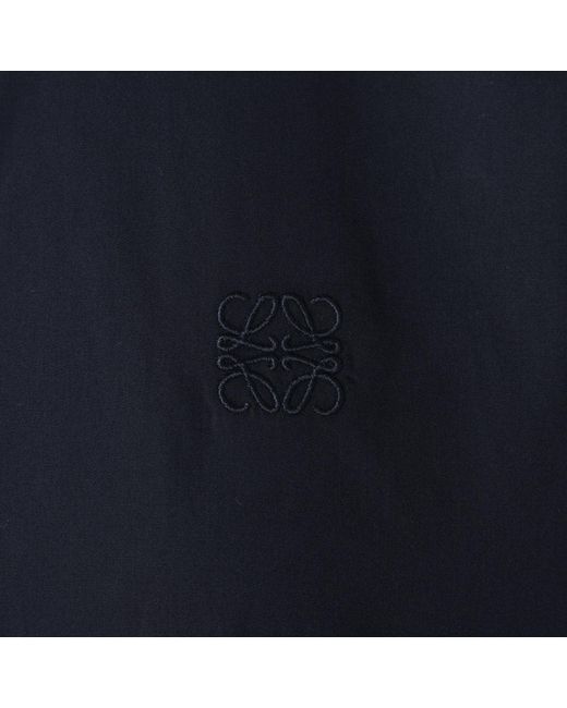 Loewe Blue Cotton Chemiser Dress
