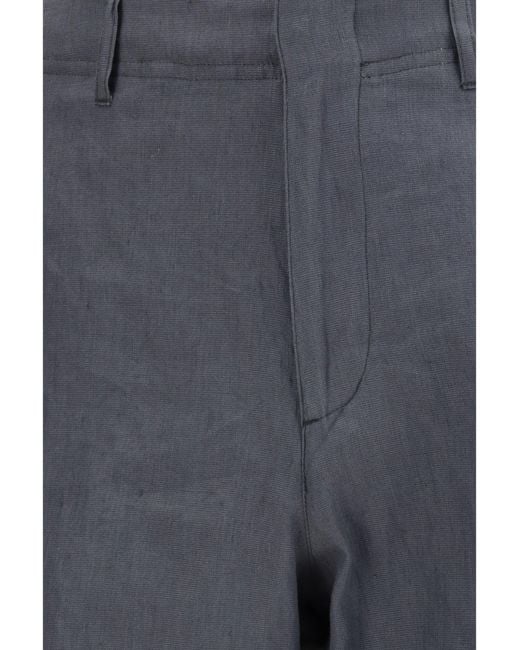 Lardini Blue Pants Linen-Cotton for men