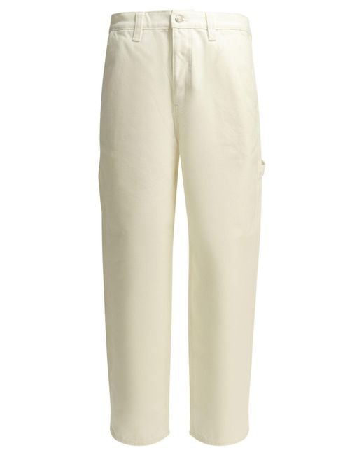Stussy Natural Cotton Trousers for men