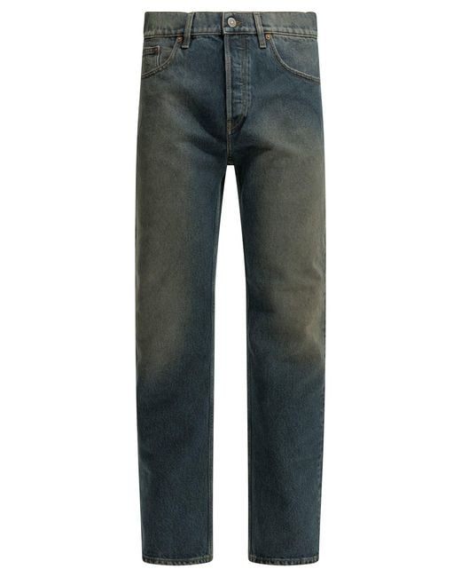 Golden Goose Deluxe Brand Gray "Journey" Straight-Leg Jeans
