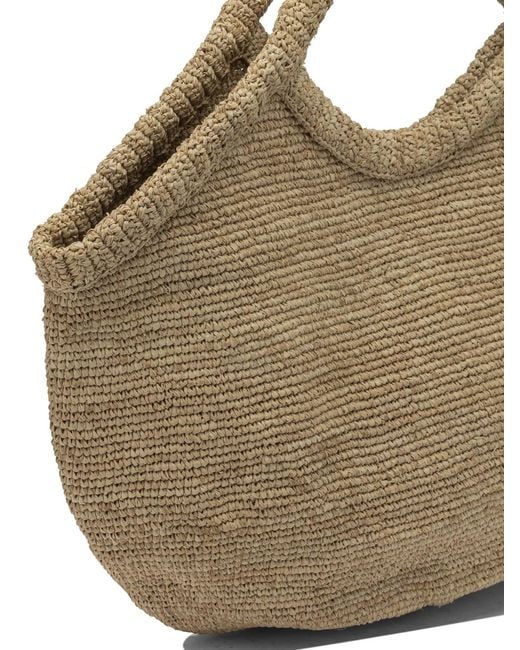 IBELIV Metallic "Pure Tea" Large Shoulder Bag