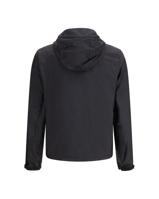 Prada Gray Re-Nylon Jacket for men