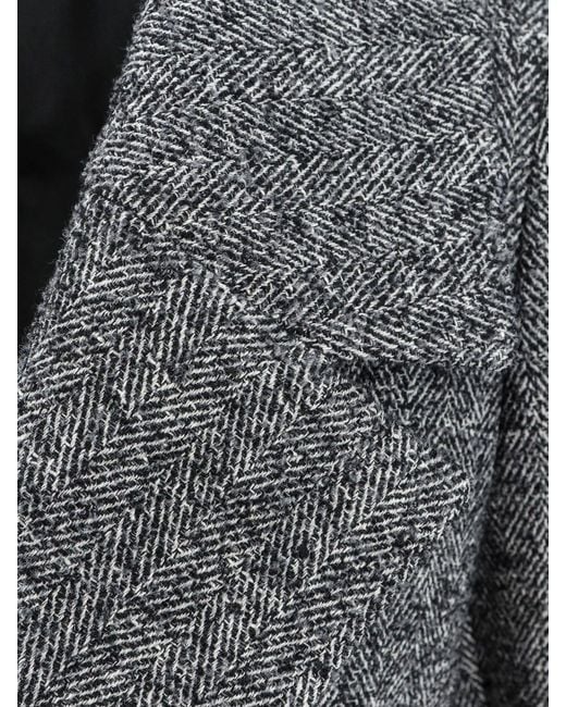 Dior Black Dior Bouclette Chevron Blazer