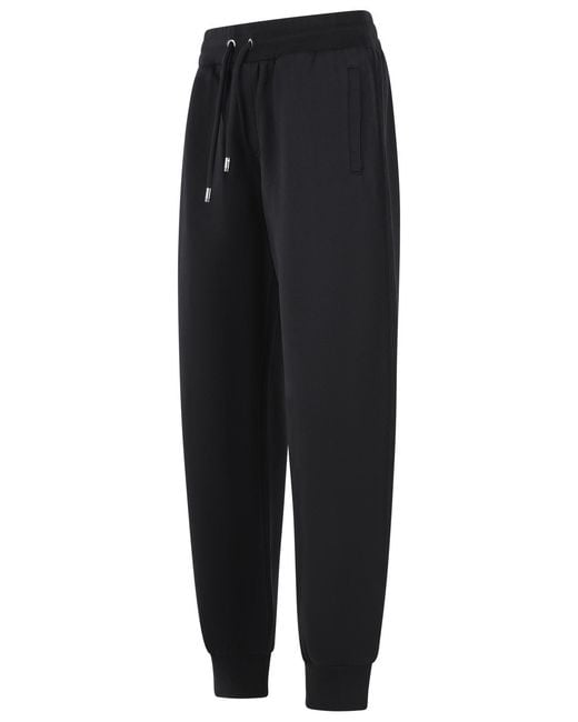 Dolce & Gabbana Black Dolce & Gabbana Jogger Cotton Trousers for men