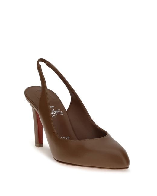 Christian Louboutin White Pumps Fannylove Patent Calf Leather