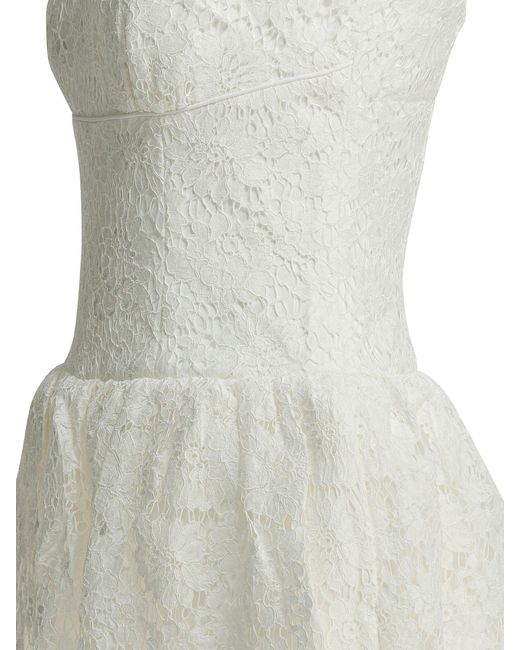 Self-Portrait Multicolor Dresses White