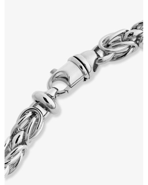 Totême Metallic Byzantine Rhodium-Plated Brass Necklace