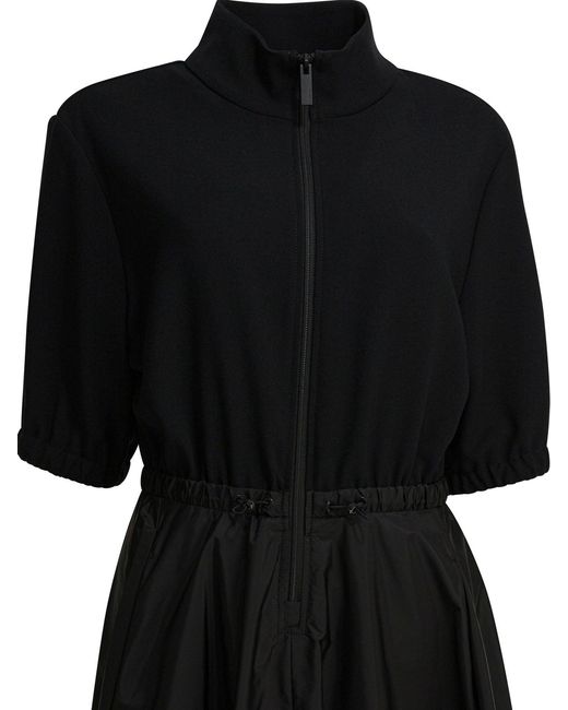 Moncler Black Polyamide Dress