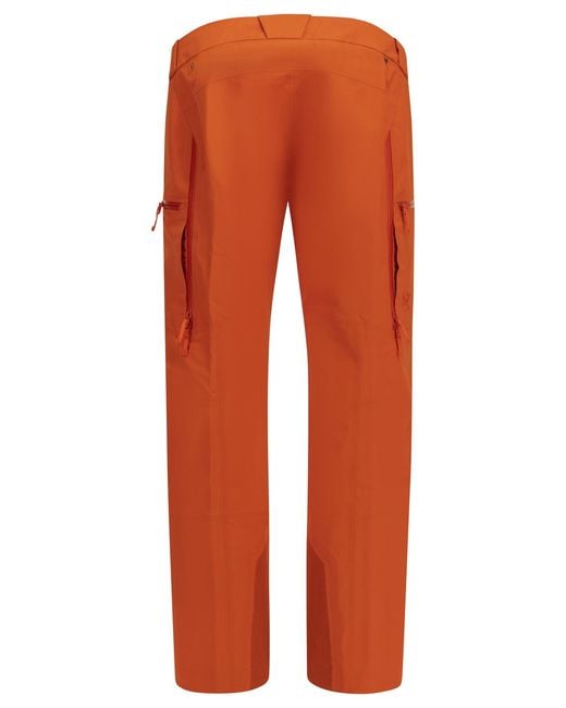 Arc'teryx Orange "Sabre" Technical Pants for men
