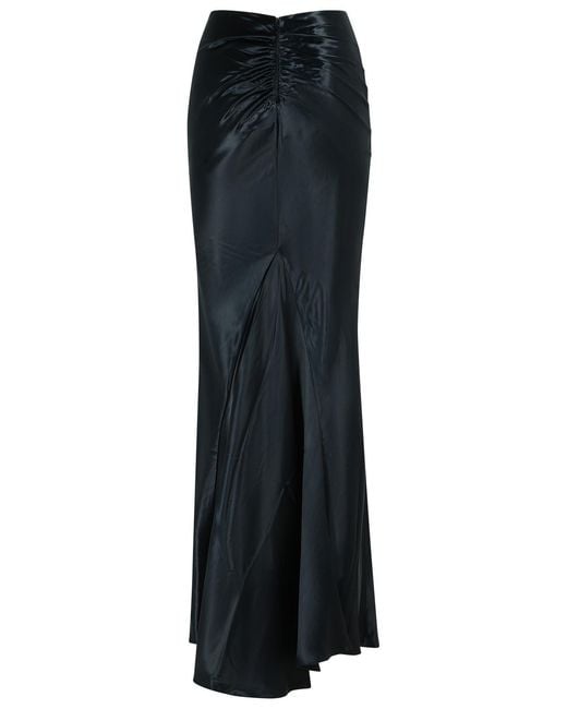 ANDAMANE Blue 'Nemesia' Viscose Skirt