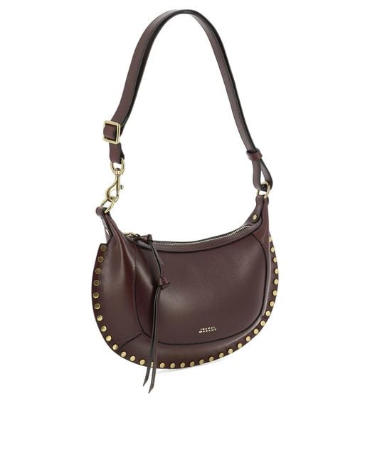 Isabel Marant Brown "Oskan Moon" Shoulder Bag