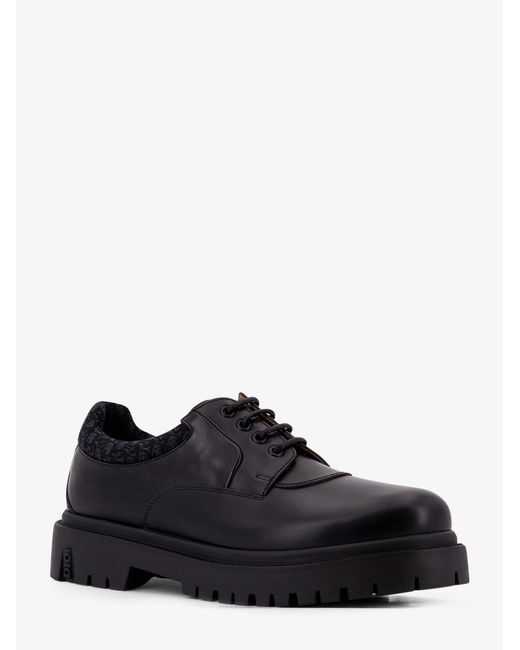 Dior Black Dior Dh Dexpii Leather Lace-Up for men