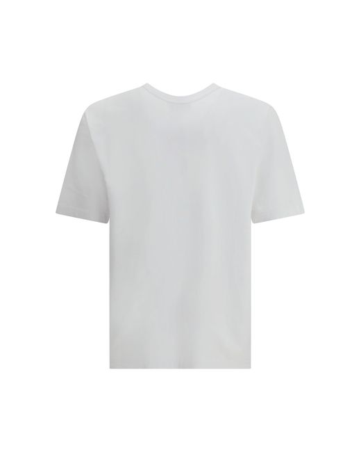 Maison Kitsuné White Fox Head Comfort T-Shirt for men