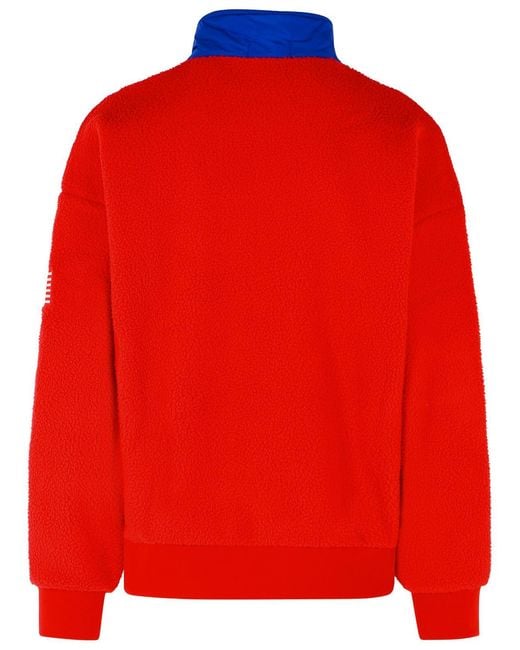 Polo Ralph Lauren Red Polyester Fleece for men