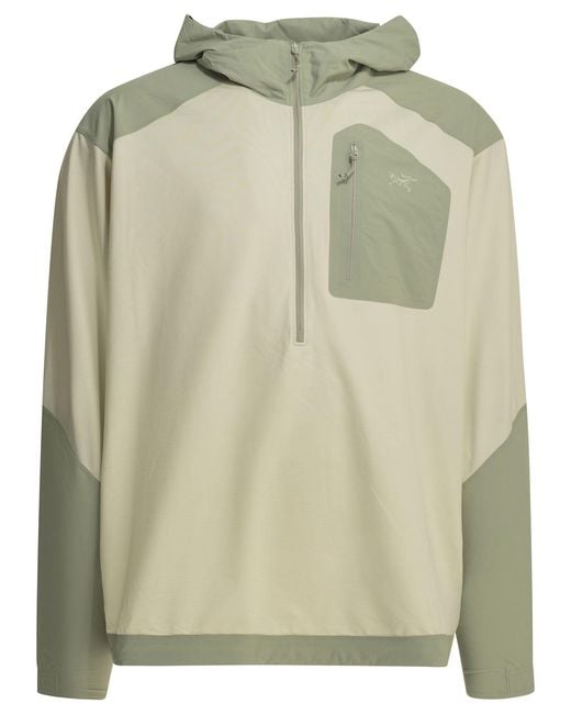 Arc'teryx Green "Konseal Sl" Hoodie for men