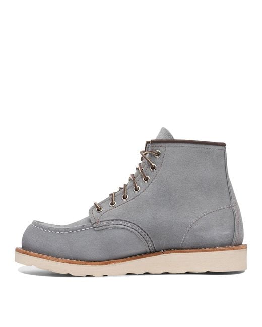Red Wing Gray Ankle Boots