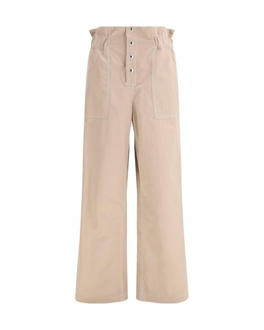 Marni Natural Gabardine Pants