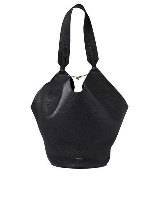 Khaite Black Mini Shoulder Handbag