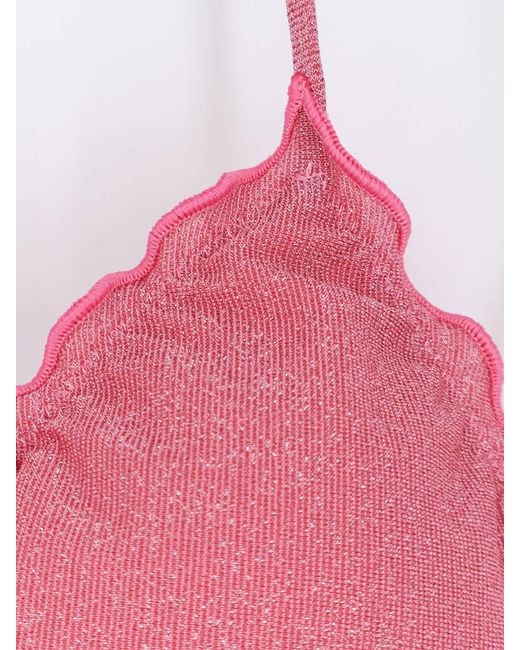 Mc2 Saint Barth Pink Bikini Top