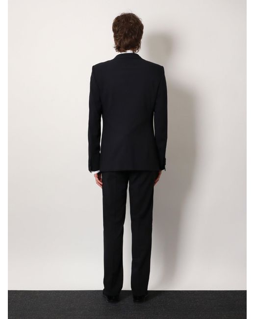 Giorgio Armani Blue Soho Wool Tuxedo for men