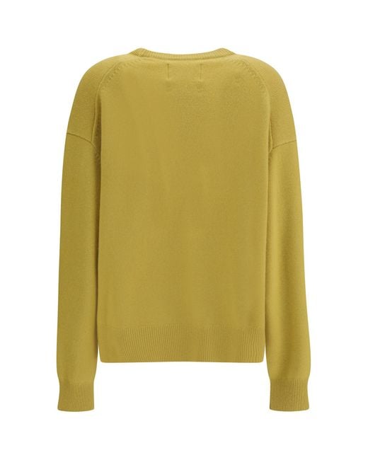 Extreme Cashmere Green Cashmere Sweater N°457 Jack