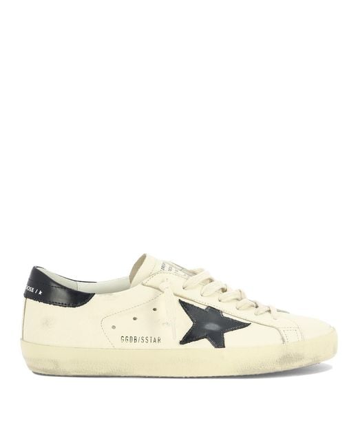 Golden Goose Deluxe Brand Natural "Super-Star" Sneakers for men