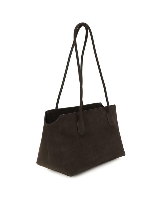 The Row Black Terrasse Shoulder Bag Ebony