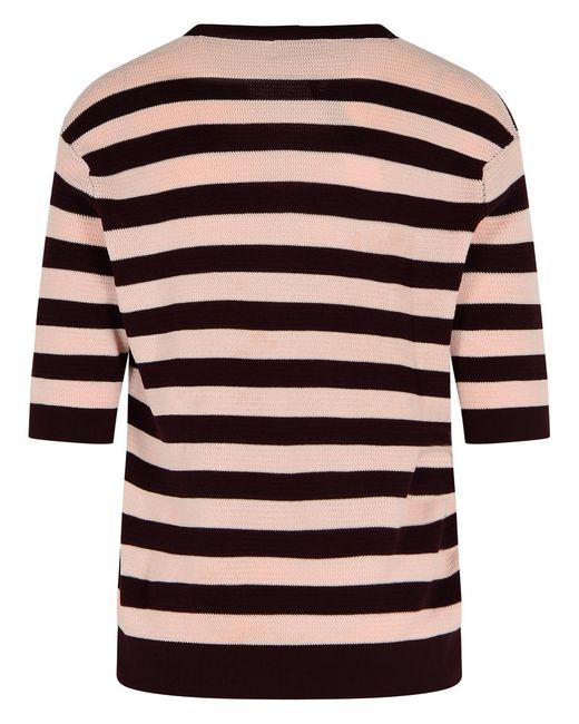 Laneus Brown Cotton Sweater for men