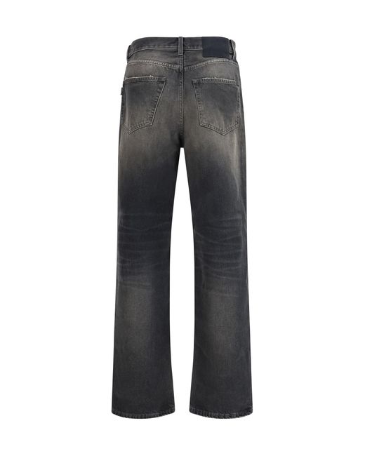 Haikure Gray Loose Jeans for men