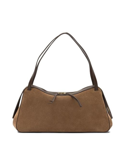 Jil Sander Brown Shoulder Bags