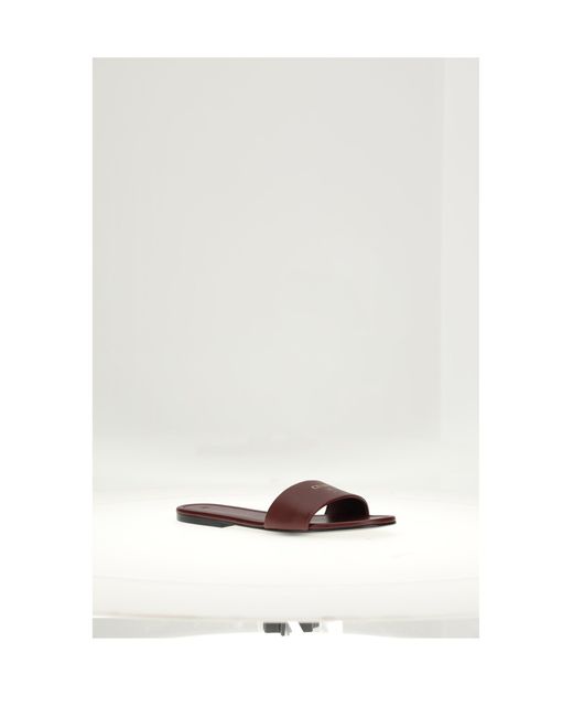 Céline White Mules Easy Mule 05