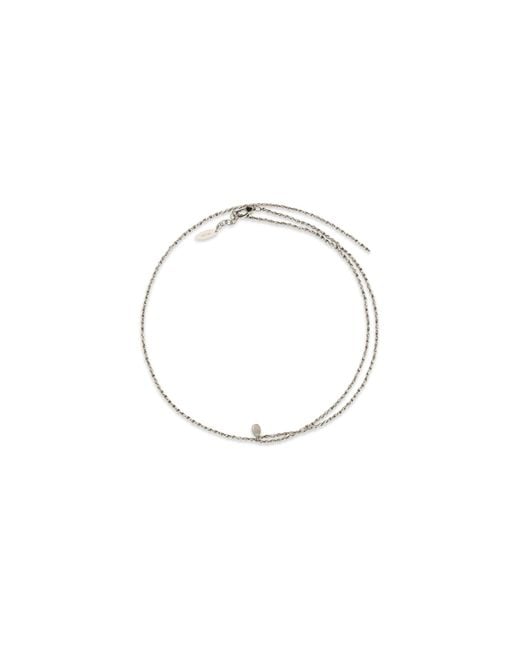 Brunello Cucinelli White Chain Necklace