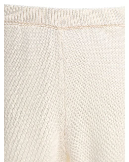 Loulou de Saison Natural Shorts White