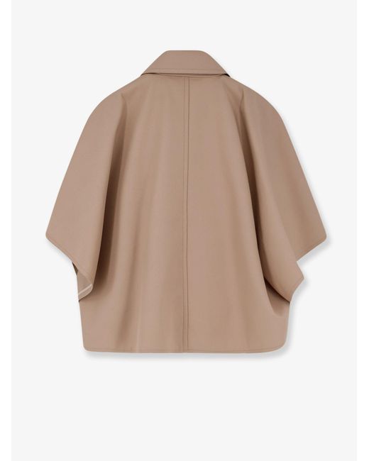 Max Mara Natural Mxapaggio Cotton Cape