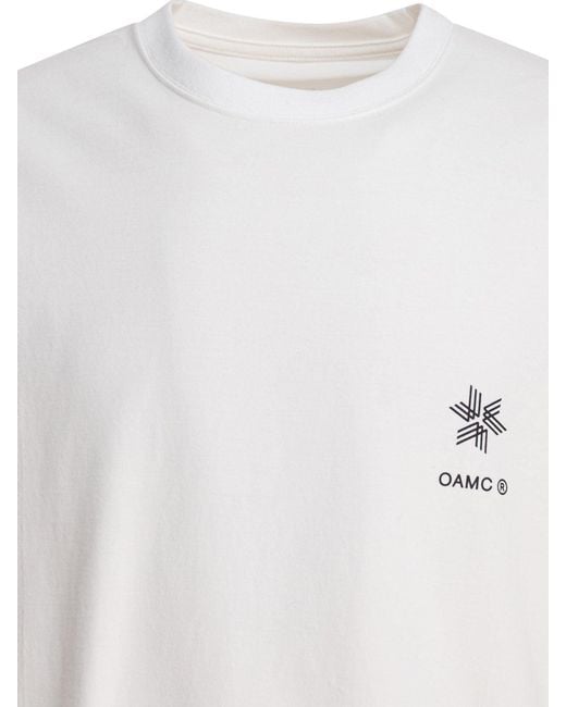 Goldwin White Oamc T-Shirts for men