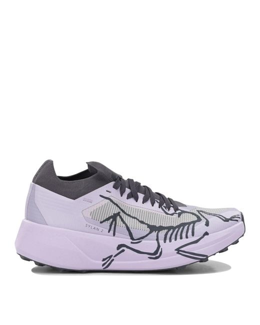 Arc'teryx White "Silan 2" Low Top Sneakers