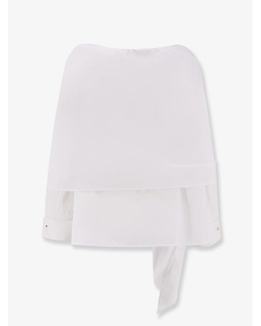 Max Mara White Curvone Shirt